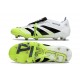 adidas Predator Elite Fold-over Tongue FG Ftwr Bianco Nero Core Limone Lucido
