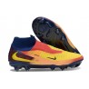 Scarpa da Calcio Nike Phantom 6 Elite DF FG X Haaland Arancione Laser Lemon Venom Blu Void
