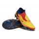 Scarpa da Calcio Nike Phantom 6 Elite DF FG X Haaland Arancione Laser Lemon Venom Blu Void