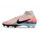 Nike Zoom Mercurial Superfly 10 Elite FG Rosa Blu Nero