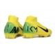 Nike Zoom Mercurial Superfly 10 Elite FG KM Giallo Verde Nero
