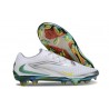 Nike Phantom 6 Elite Low FG Bianco Argento Verde