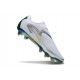 Nike Phantom 6 Elite Low FG Bianco Argento Verde