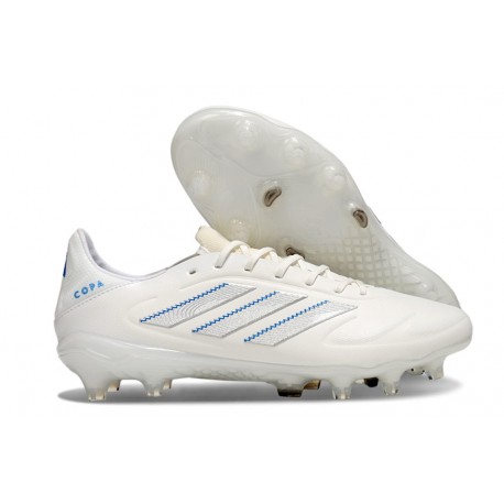 adidas Copa Pure 3 Elite FG Nuovo Bianco Argento Metallico Royal Acceso