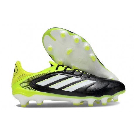 adidas Copa Pure 3 Elite FG Nuovo Nero Core Ftwr Bianco Limone Lucido