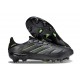 adidas Copa Pure 3 Elite FG Nuovo Nero Core Grigio Solido Limone Lucido