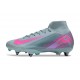 Nike Zoom Mercurial Superfly 10 Elite SG Ocean Cube Rosa Blast
