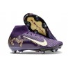 Nike Zoom Mercurial Superfly 10 Elite SG MBAPPE Grand Viola Avorio Pallido
