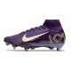 Nike Zoom Mercurial Superfly 10 Elite SG MBAPPE Grand Viola Avorio Pallido