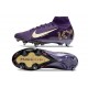 Nike Zoom Mercurial Superfly 10 Elite SG MBAPPE Grand Viola Avorio Pallido