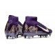 Nike Zoom Mercurial Superfly 10 Elite SG MBAPPE Grand Viola Avorio Pallido