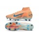 Nike Zoom Mercurial Superfly 10 Elite SG KM Arancio Blu