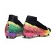 Nike Zoom Mercurial Superfly 10 Elite SG Nero Giallo Rosso Verde