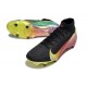 Nike Zoom Mercurial Superfly 10 Elite SG Nero Giallo Rosso Verde