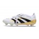 Scarpa da Clacio Adidas Predator Elite Tongue SG Ftwr Bianco Nero Oro Met