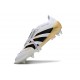 Scarpa da Clacio Adidas Predator Elite Tongue SG Ftwr Bianco Nero Oro Met