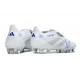 Scarpa da Clacio Adidas Predator Elite Tongue SG Bianco Argento Blu