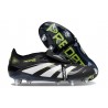 Scarpa da Clacio Adidas Predator Elite Tongue SG Nero Bianco Giallo