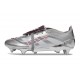Scarpa da Clacio Adidas Predator Elite Tongue SG Argento Rosso