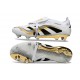 Scarpa da Clacio Adidas Predator Elite Tongue SG Bianco Nero Oro Met