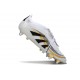 Scarpa da Clacio Adidas Predator Elite Tongue SG Bianco Nero Oro Met