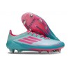 Scarpe Nuovo adidas F50 Elite SG X Messi Flash Acqua Rosa Lucido Ciano Lucido