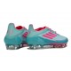 Scarpe adidas F50 Elite SG X Messi Flash Acqua Rosa Lucido Ciano Lucido