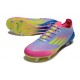 Scarpe Nuovo adidas F50 Elite SG Blu Fusion Limone Lucido Rosa Lucido
