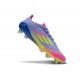 Scarpe Nuovo adidas F50 Elite SG Blu Fusion Limone Lucido Rosa Lucido