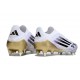 adidas F50 Elite Laceless SG Bianco Nero Core Oro Met