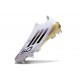 adidas F50 Elite Laceless SG Bianco Nero Core Oro Met