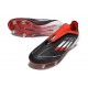 adidas F50 Elite Laceless SG Nero Rosso Bianco