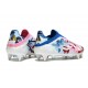 adidas F50 Elite Laceless SG Blanco Azul Rojo
