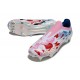 adidas F50 Elite Laceless SG Blanco Azul Rojo