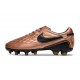 Scarpa Nike Tiempo Legend 10 Elite FG Ronaldo Oro Negro