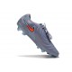 Scarpa Nike Tiempo Legend 10 Elite FG Ronaldo Blu Eclissi Nero