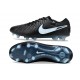 Scarpa Nike Tiempo Legend 10 Elite FG Ronaldo Nero Blu Ghiaccio