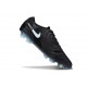 Scarpa Nike Tiempo Legend 10 Elite FG Ronaldo Nero Blu Ghiaccio