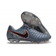 Scarpa Nike Tiempo Legend 10 Elite FG Ronaldo Blu Eclissi Arancione 