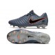 Scarpa Nike Tiempo Legend 10 Elite FG Ronaldo Blu Eclissi Arancione 