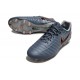 Scarpa Nike Tiempo Legend 10 Elite FG Ronaldo Blu Eclissi Arancione 