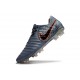 Scarpa Nike Tiempo Legend 10 Elite FG Ronaldo Blu Eclissi Arancione 