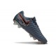 Scarpa Nike Tiempo Legend 10 Elite FG Ronaldo Blu Eclissi Arancione 