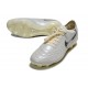 Scarpa Nike Tiempo Legend 10 Elite FG Bianco Argento