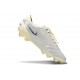 Scarpa Nike Tiempo Legend 10 Elite FG Bianco Argento