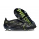 adidas Predator Elite Fold-over Tongue FG Nero Core Carbon Limone Lucido