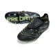 adidas Predator Elite Fold-over Tongue FG Nero Core Carbon Limone Lucido