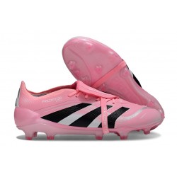 adidas Predator Elite Fold-over Tongue FG Rosa Nero