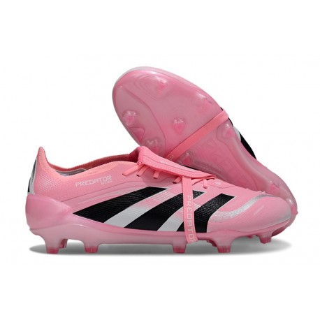 adidas Predator Elite Fold-over Tongue FG Rosa Nero