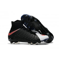 Scarpe Nike Hypervenom Phantom 3 Dynamic Fit FG - Nero Bianco